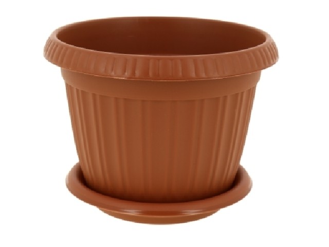 Горшок для цветов Таити д 180 мм с подставкой №3 41018